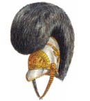 Officer's full dress helmet 1815 