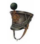 Officer's full dress shako 1829-44