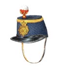 Major's full dress shako 1861-69 