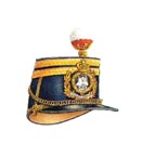 Officer's full dress shako 1869-78